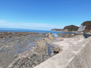 長崎の伊王島近くの海岸