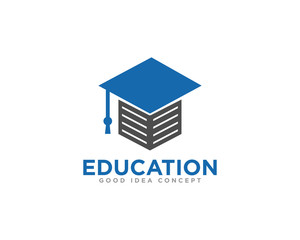 Education and Graduation Logo Design Vector