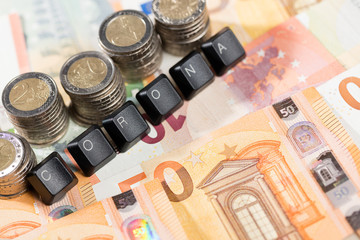 Symbolbild Corona Wirtschaftskrise