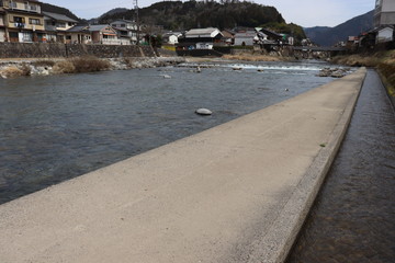日本の田舎の風景