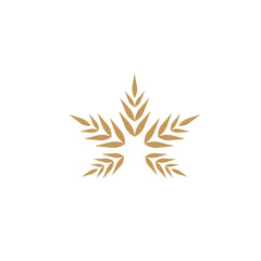 Obraz premium abstract cannabis logo design for your brand