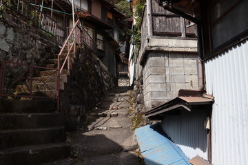 日本の古い町並み