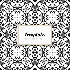 Colorful mandala seamless pattern vector