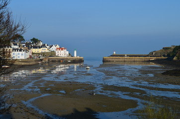  Le port de Sauzon à Belle-Île-en-Mer (Morbihan - Bretagne - France)