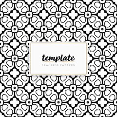 Colorful mandala seamless pattern vector