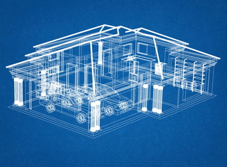 Big House Design blueprint