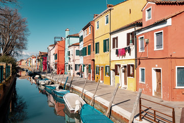 Colorful Houses in Burano