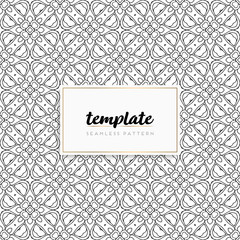 Colorful mandala seamless pattern vector