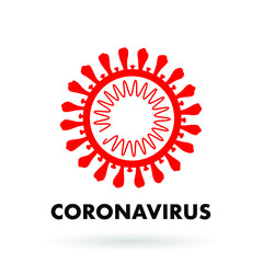 Coronavirus icon. Covid-19 virus sign. Vector illustration.