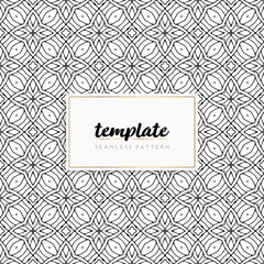 Colorful mandala seamless pattern vector