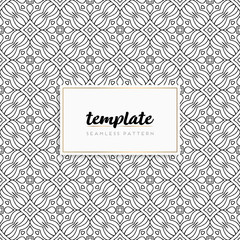 Colorful mandala seamless pattern vector