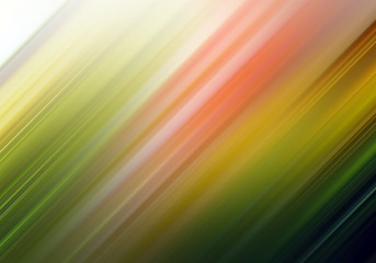 Straight color lines falling from the right side