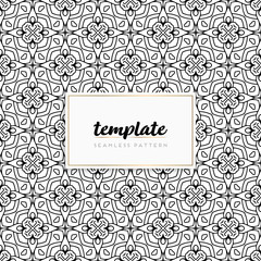 Colorful mandala seamless pattern vector