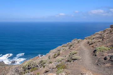 vue panoramique de Benijo, ile de tenerife