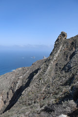 vue panoramique de Benijo, ile de tenerife
