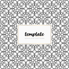 Colorful mandala seamless pattern vector