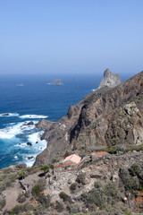 vue panoramique de Benijo, ile de tenerife