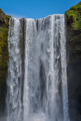 Skogafoss waterfall in south Iceland