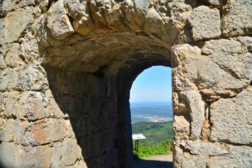 Castillos Cataros, castillo de Montsegur