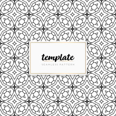Colorful mandala seamless pattern vector