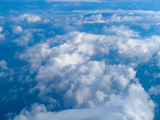 clouds from above