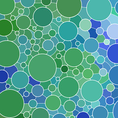 abstract vector stained-glass mosaic background