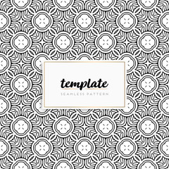 Colorful mandala seamless pattern vector