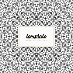 Colorful mandala seamless pattern vector