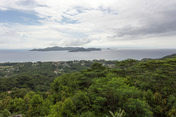 Obraz premium A photo of Seychelles islands
