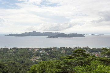 Fototapeta na wymiar A photo of Seychelles islands
