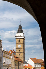 Naklejka premium Olad town Slavonice in Czech Republic
