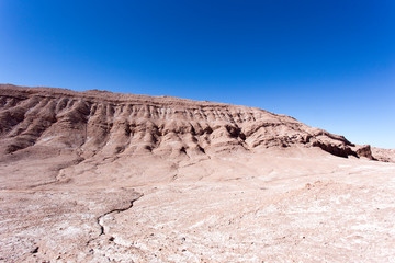 Tha Mars valley in north of Chile