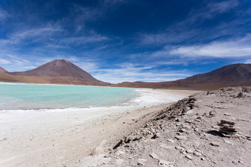 A view of Laguna Blanca