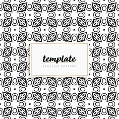 Colorful mandala seamless pattern vector