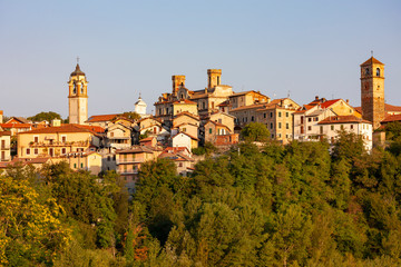 Obraz premium town Molare in Piedmont, Italy