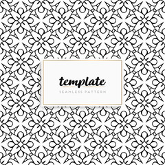 Colorful mandala seamless pattern vector
