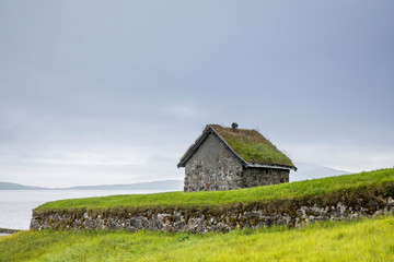 Obraz premium Färöer - Inseln im Nordatlantik