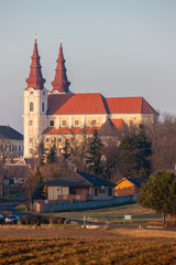 church in Wullersdorf , north Austria