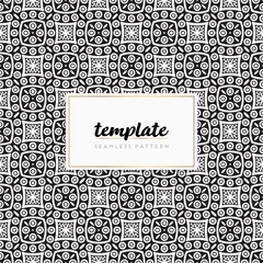Fototapeta premium Colorful mandala seamless pattern vector