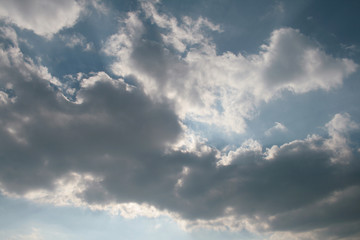 clouds in the blue sky during the daytime