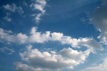 clouds in the blue sky during the daytime