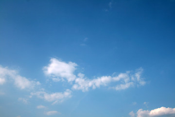 Fototapeta premium clouds in the blue sky during the daytime