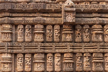 The Kornak Sun temple in India