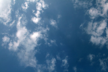 clouds in the blue sky during the daytime