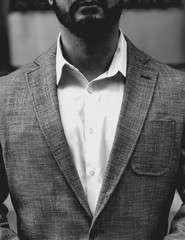 man in suit and tie