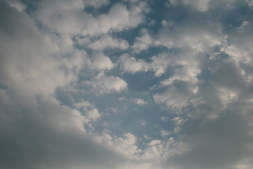 clouds in the blue sky during the daytime