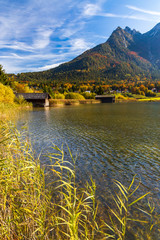 Fototapeta premium Hallstatter see in Upper Austria, Austria