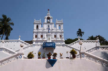 Church of the Immaculate Conception in Panaji, Goa, India