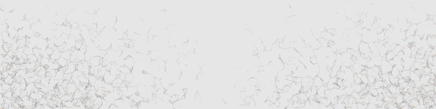 Network Mesh Random Procedural Art background illustration