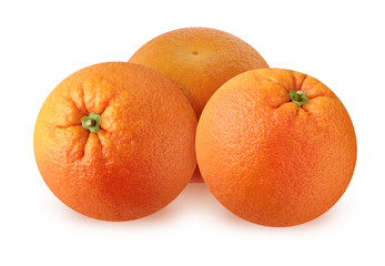 grapefruit isolated on a white background with a clipping path.